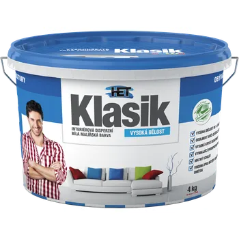 barva na zeď HET Klasik Color 4 kg