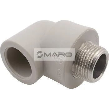 Vodovodní potrubí FV-Plast Koleno PPR s kovovým závitem vnějším 25 x 1/2", AA216025012