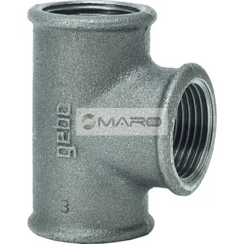 Instalatérský materiál GEBO T-kus černý č.130 5/4", 130-7S