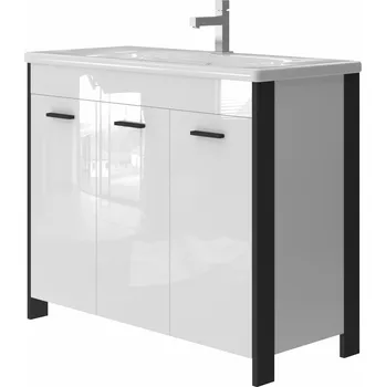 Koupelnový nábytek Lavedo Broadway Black 100 Černá