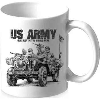 STRIKER Hrnek US army Jeep