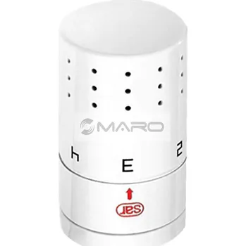 Hlavice pro radiátor Comap Hlavice termostatická Sensitive M30 x 1,5, 7 - 28°C, bílá, 102000