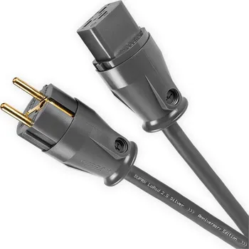 Síťový kabel SUPRA LoRad 2,5 SPC CS-EU - 16A (C19) - 1 m