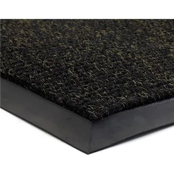 Rohožka Černá textilní zátěžová čistící rohož Catrine - 200x100x1,35cm 77222809