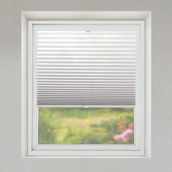 Roleta FOA Plisé roleta, Průsvitná, Světle šedá, P 008 , 20 x 50 cm