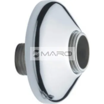 Etážka excentrická s růžicí, 1/2" x 3/4", vyosení 10 mm, chrom, 232 CR 1.0 CM