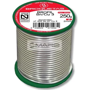 Páječka Pájka S-Sn97Cu3 3 mm, 250 g, 66643097