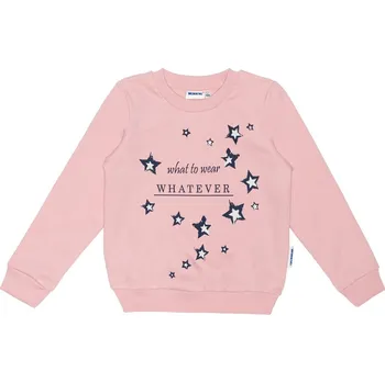Dívčí mikina Dívčí mikina - Winkiki WKG 92551, světle růžová Barva: Růžová, Velikost: 104