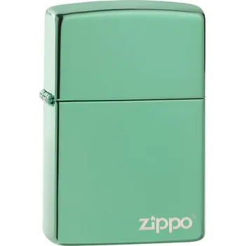 Zapalovač ZIPPO 26585 High Polish Green Zippo Logo