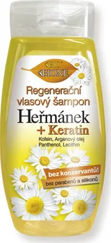 Šampon Bione Cosmetics Heřmánek + Keratin regenerační vlasový šampon 260 ml
