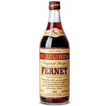 Rudolf Jelínek Fernet 0,7 l Likér Rudolf Jelínek Fernet 0,7 l
