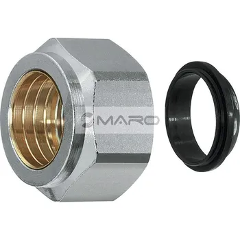 Radiátor IMI Heimeier Šroubení svěrné pro měděné trubky 15 mm, pro vnější závit 3/4" EK, s gumou, 1313-15.351