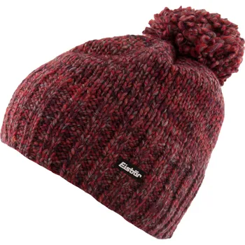 Čepice Zimní čepice Eisbär Wms Wally Pompon Red červená