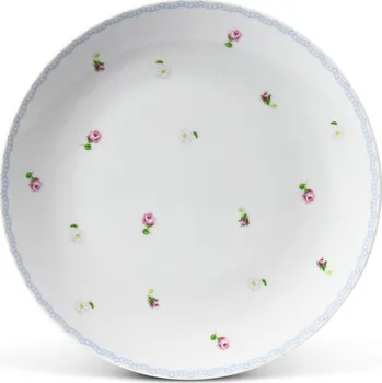 Talíř Leander Talíř dezertní, 21 cm, RoseLine, kvítky, Leander, český porcelán
