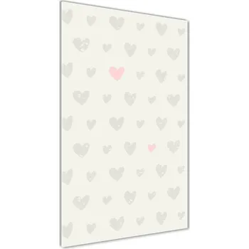 Obraz Vertikální Foto obraz sklo tvrzené Srde pozadí