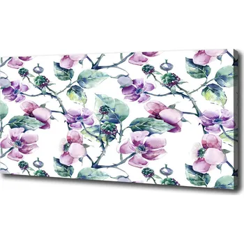 Obraz Foto obraz tištěný na plátně Květiny ostružiny