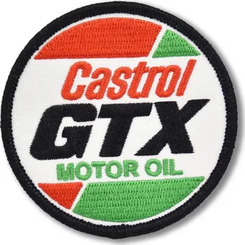 Nášivka Moto nášivka Castrol GTX 7 cm