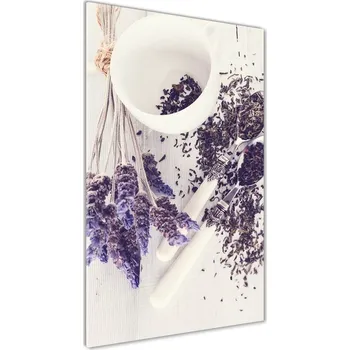 Obraz Vertikální Fotoobraz na skle Levandule
