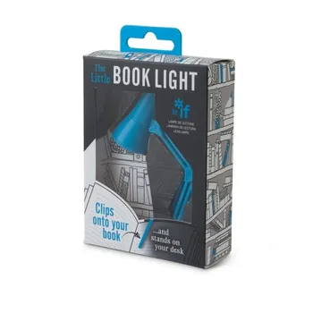 Čtecí lampička Ep Line Miniretro světlo na knihu modré