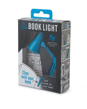 Čtecí lampička Ep Line Miniretro světlo na knihu modré