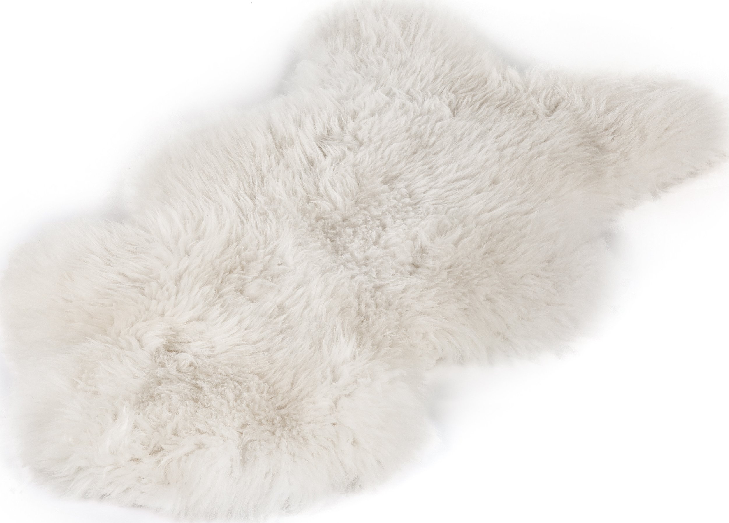 Ovčí kožešina bílá vyberte rozměr: XXL 115-120 x 70-75 cm
