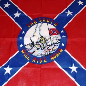 Šátek FOSCO Šátek potisk rebel válečný čtvercový