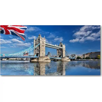 Obraz Foto obraz skleněný horizontální Tower bridge Londýn