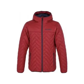 Pánská casual bunda Hannah TIAGO barbados cherry L; Červená bunda + DÁREK DLE VÝBĚRU!