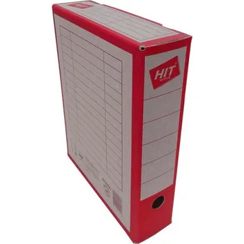 Archivační box Archivní krabice, 330 x 260 x 75 mm, Board, červená