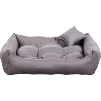 Pelíšek pro psa BOHO obdélníkový pelech pro psa, tmavě šedý - 65 cm x 55 cm