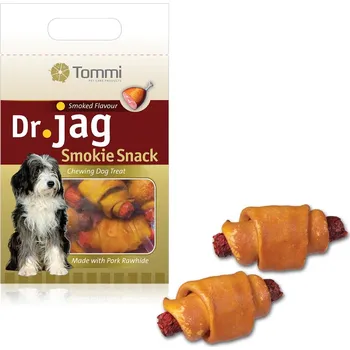 Pamlsek pro psa Smokie Hot Dog bůvolí pamlsek pro psy, 16ks - 550g