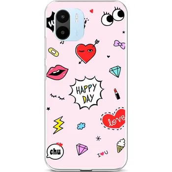 Pouzdro na mobilní telefon Kryt Xiaomi Redmi A1 Happy Day (obal neboli pouzdro na Xiaomi Redmi A1)
