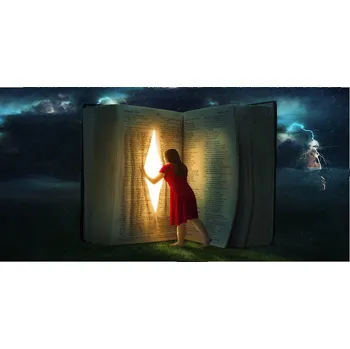 Obraz Foto obraz skleněný horizontální Svět knížek