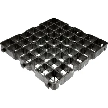 Zatravňovací dlažba geoSYSTEM GE50 max černá 500x500x50 mm