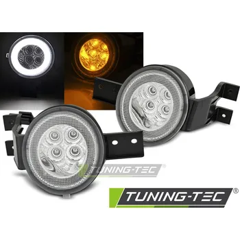 Směrový světlomet TUNING-TEC Přední blikače Mini Coouper R50 R53 R52 01-06 s LED parkovacím světlem - bílé