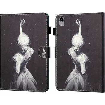 Pouzdro na tablet VSECHNONAMOBIL 53933 ART Zaklápací obal Apple iPad (A16) 2025 / iPad 2022 GIRL