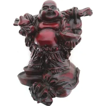 Buddha soška Bohatství Vak Feng Shui / 9 cm