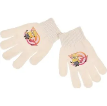 Rukavice Dětské rukavice Mimoni krémové