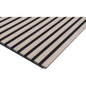 Obklad Akustický panel 2400 x 572 x 19 mm ořech