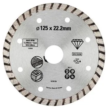Brusný kotouč Stanley kotouč segmentový O 125 x 22,2 mm