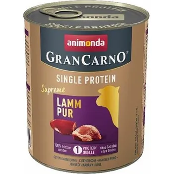 Krmivo pro psa GranCarno Single Protein konzerva - čisté jehněčí 800g