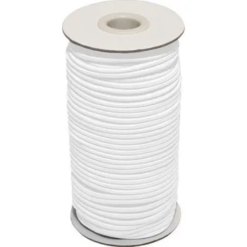 L1594 Pruženka klobouková 2mm - bílá