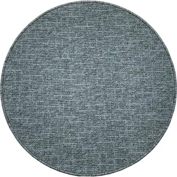 Koberec Kusový koberec Alassio modrošedý kruh, 300x300 (průměr) kruh, modrá, obývací pokoj, Vopi - 1 rok na vrácení + DOPRAVA ZDARMA k Vám i zpět
