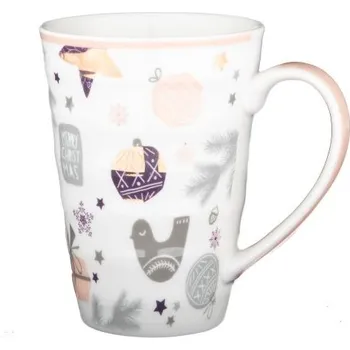 Dakls Porcelánový hrnek 510 ml vánoční