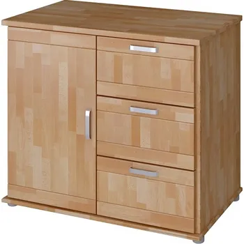 Komoda Prádelník buk - Delta 2D Praktik Odstín moření: Wenge