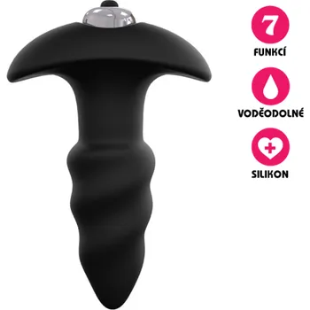 Anální kolík VšeNaSex.cz Silikonový anální kolík Love Arrow černý