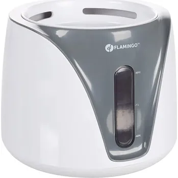 Miska pro psa Fontána FLAMINGO Adriana tmavě šedá 20x20x15,6cm (2l)