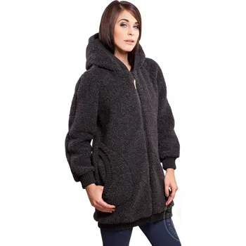 Dámská zimní bunda z ovčí vlny Selene černá, Barevné varianty Černá, Velikosti XL 200-100-00212