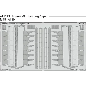 Plastikový model Eduard 1/48 Anson Mk.I landing flaps (AIRFIX)