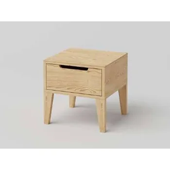 Komoda Noční stolek RETRO Emma z masivu Barevné provedení: Ořech tmavý